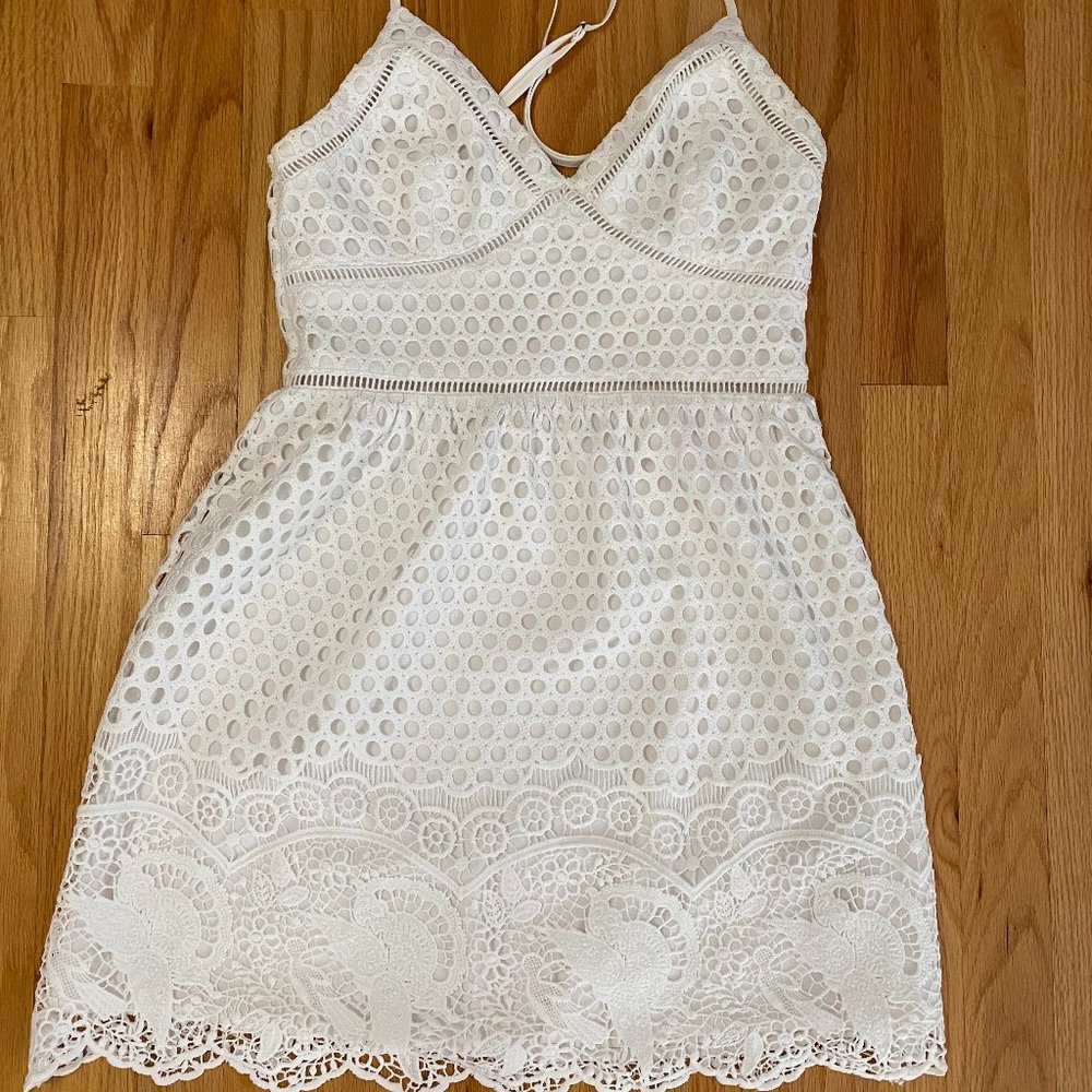 Abercrombie and Fitch white dress